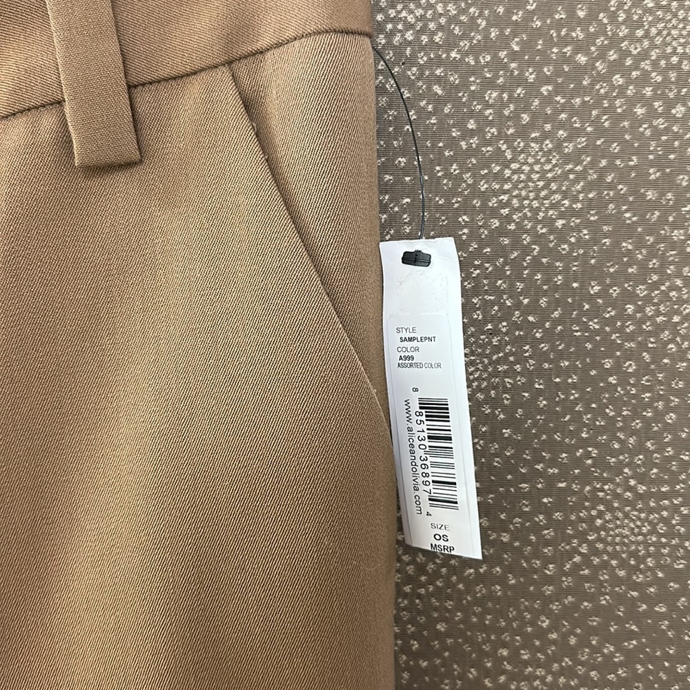 🔥🔥🔥NEW Alice + Olivia Trousers Pants - Picture 3 of 6